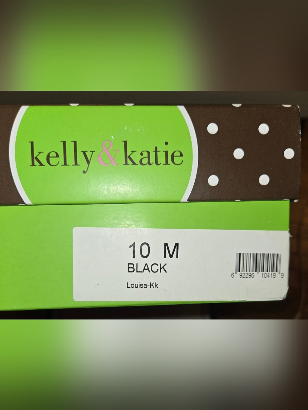 BNIB Kelly & Katie Louisa Black Lace Up Detail High Heel Shoes Sz 10 M - Picture 8 of 8